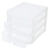 VILLFUL Box File Drawer Organizer Desktop Storage Box with Drawers