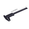 Penta Angel 2Pcs Plastic Caliper Inch/Metric 6Inch 150mm Mini Caliper