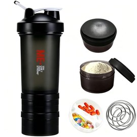 650ML/22OZ Botella para Proteina de Coctelera Protein Shaker