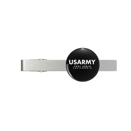 FORT IRWIN CALIFORNIA Silver Tie Clip Tie Bar Veteran Gift