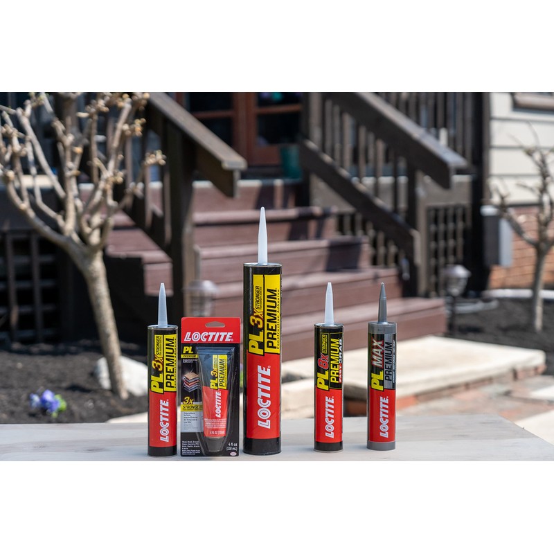 Loctite PL Premium Polyurethane Construction Adhesive, 4 fl oz Squeeze