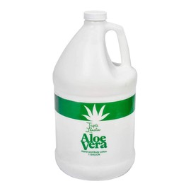 Triple Lanolin Aloe Vera Soothing Lotion - 128 Fl Oz, All Skin Types, Moisturizing & Hydrating