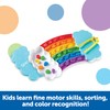 Learning Resources Rainbow Sorting Set, 37 Pieces, Fine Motor Skill,