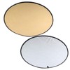 110cm Round Reflector 2 in 1 Collapsible Round Photography Reflector