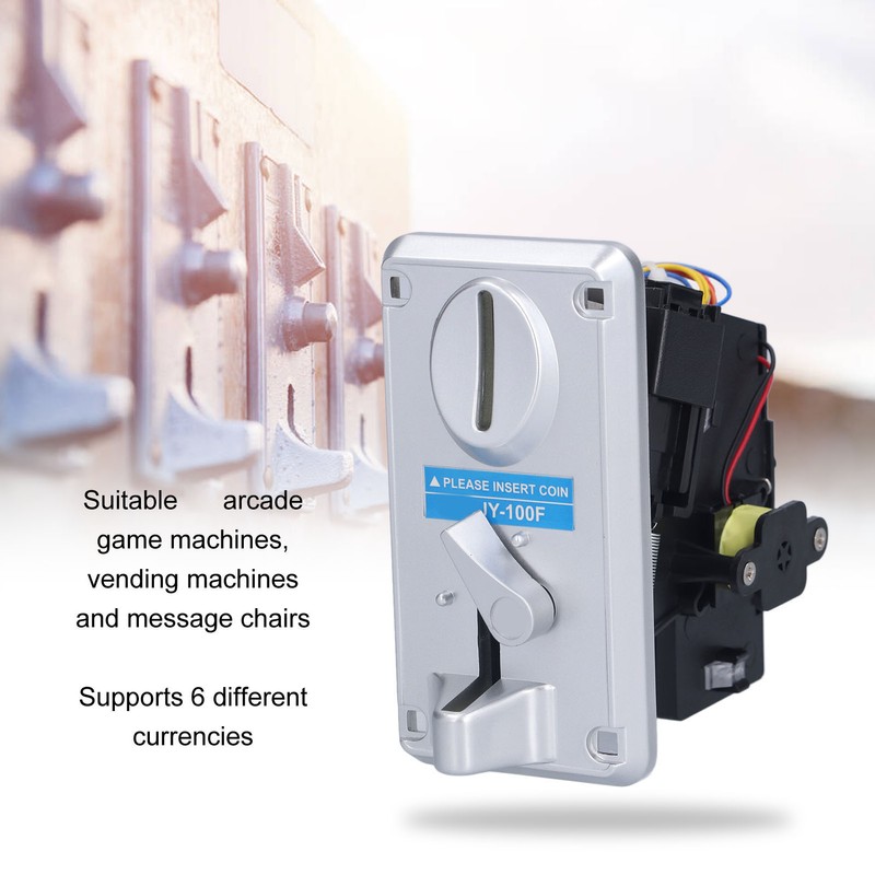 Coin Acceptor Supports 6 Different Currencies Multi Signal Output Coin