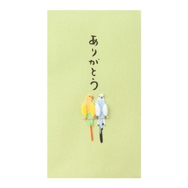 ミドリ ポチ袋 PC ぽち袋 ありがとう インコ 柄 25228006