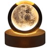 3D Crystal Ball Nightlight Decolamp Solar System Model Decor Science