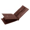 Esquire Dallas Leather Wallet 12 cm, brown, rfid wallet