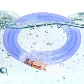 Self Priming Hose Shaker Siphon Hose Gas Siphon Hose Anti Static Clear PVC Tubing Shaker Siphon for Gasoline Fuel Water Transfer 6ft x 1/2inch (13mm) ﻿