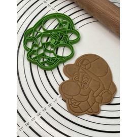 Luigi Cookie Cutter & Mold Produced by 3D Kitchen Art