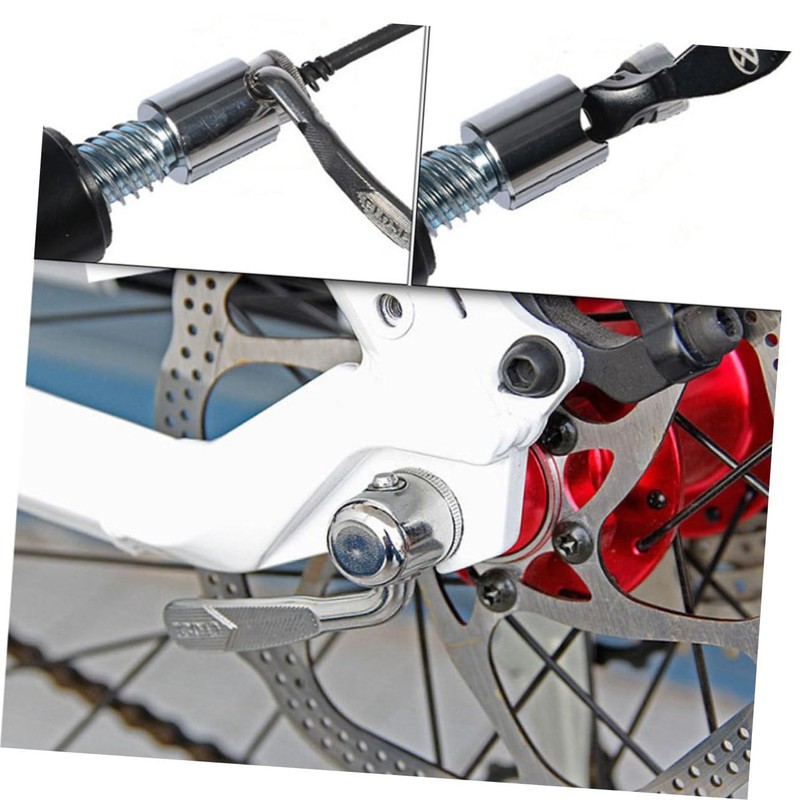 Sosoport 2 Pcs Bike Front Wheel Riser Block Non Slip