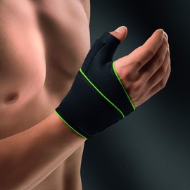 Bort ActiveColor 1370SP Small/Medium Left Wrist Sport Neoprene Thumb Support Splint (Even When Water – Left or Right, Small/Medium, Black