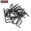 sourcing map Right Angle Hooks, 20Pcs 2" L Shaped Screw