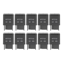 10pcs 12V Relay RTT7121 4 Pin 40A Car Relay Auto Switches Starters for 90987 02006 9098702006 056700 6912 0567006912 85925 17010