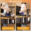 SCAVATA Wearable Cleaning Caddy Bag, Cleaning Caddy Supplies Organizer with