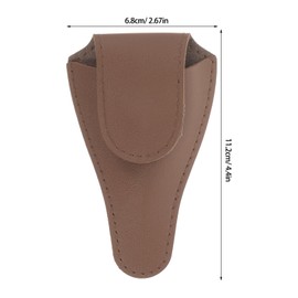 Ipetboom Pu Nail Clipper Protective Cover for Cuticle Scissors Soft Comfortable Multi-functional for Nail Nippers Tweezers Stylish for Men Women Easy to Carry