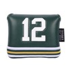 SHABIER Dark Green Golf Large Mallet Headcover with NO.12 Design