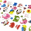 Wrapables Cute Puffy Stickers for Scrapbooking/Stationery/Diary & Album (Set of
