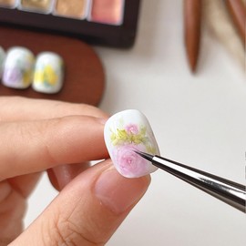 HYWWPFLAY Nail Art Brushes Set for 3D Gel Acrylic Nail Brush-JMJB0100-01