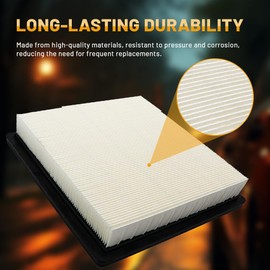 Premium Engine Air Filter for My Car, Automotive Air Auto Filters for Chrysler 200/ Cirrus/Sebring/Town & Country/Voyager, for Dodge Avenger/Caravan/Grand Caravan, for Volkswagen Routa (4 pce)