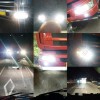 SHENKENUO For Toyota Highlander 2014-2019 6x Front LED Headlight+Fog Light