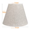Tootoo Star Barrel White Small Lamp Shade for Table Lamps
