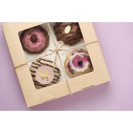 Thank You Stickers | 2 inch Thank You Stickers for Small Business| 500 Self-Adhesive & Waterproof Stickers with Gold Foil Design | 4 Classic Colors