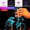 Car LED Interior Lighting, USB EL Wire Car 5 m