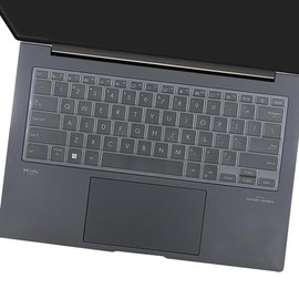 Keyboard Cover for ASUS Zenbook 14 X OLED UX3404, Zenbook 14 OLED UX3405, Zenbook 14 Flip OLED UP3404, Zenbook Pro 14 OLED UX6404, Zenbook Duo UX8406 Laptop, Asus Zenbook 14 OLED US Layout TPU Skin
