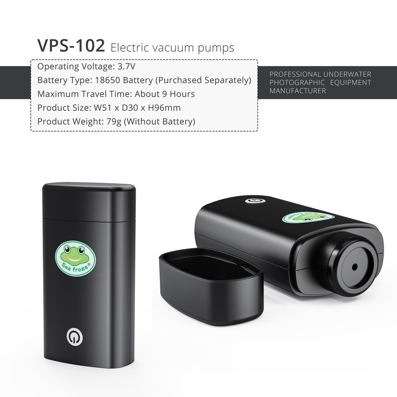 Seafrogs Vps-102 Electric Vacuum Pump for Seafrog Vps-100 Vacuum Leak