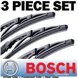 Bosch Direct Connect 22" 22" 16" Wiper Blades Set of 3 PCS FRONT Left Right REAR