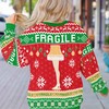 NebulaRave Christmas Story Leg Lamp Ugly Sweater - Fragile Christmas