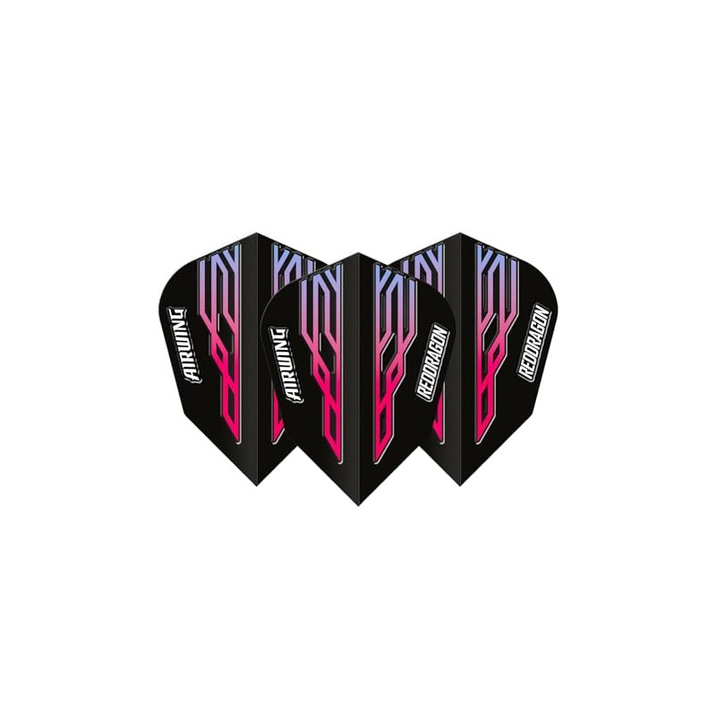 RED DRAGON Airwing Unique Moulded Black, Pink & Blue V-Standard