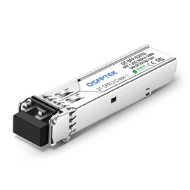 Módulo SFP 1.25G, 1000BASE-SX Gigabit fibra multimodo 850nm 550m DDM LC Mini-GBIC Transceptor de red para Juniper EX-SFP-1GE-SX/QFX-SFP-1GE-SX, hasta 550M