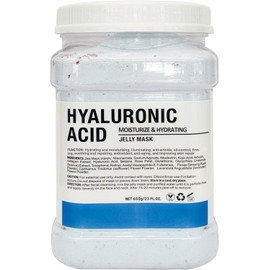 YMEYFAN Mascarilla Facial Profesional De Gelatina, Mascarilla Facial De Gelatina En Polvo Con Ácido Hialurónico, Hidratación Profunda, Cuidado Facial, Spa Casero, Cuidado De La Piel Para Mujeres Y