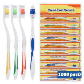 Online Best Service 1000 Toothbrushes Lot Wholesale Standard Classic Toothbrush