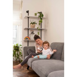 Lion & Lady Stainless Steel Toddler Spout Bottle Sippy Cup, 210ml 18/8 Brushed Steel Toddler Spout Bottle - BPA-Free, BPS-Free, Recyclable, Adaptable Baby Sippy Cups 6-12 Months - Buttercup Yellow