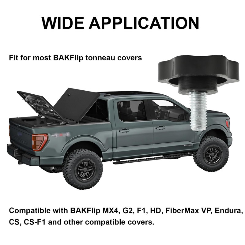 iLIZBay Lock Knob Replacement 356A0014 (4-Pack) – Compatible with BAKFlip