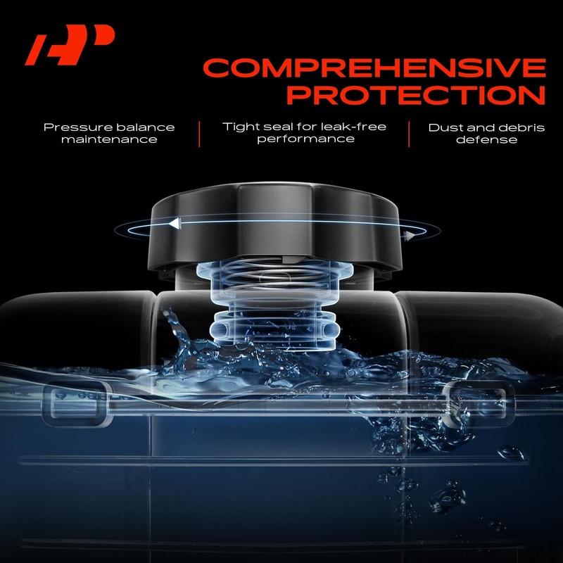 A-Premium Coolant Reservoir Expansion Tank Cap Compatible with Land Rover