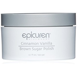 Epicuren Discovery Esmalte de azúcar morena y vainilla canela, 6.7 onzas.
