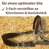 Cold-Blood Padded Halter for Horses Xfull, with Fleece, Halter for