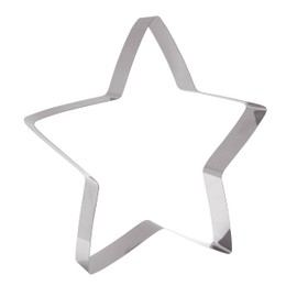 Scrap Cooking XXL Stainless Steel Star Cookie Cutter, 1 Piece, Star Shape, 29.5 x 30 cm