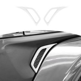 RT-TCZ - Funda para Jeep JL para guardabarros laterales para Jeep Wrangler JL JLU Gladiator JT 2018-2024, accesorios exteriores blancos, 2 piezas