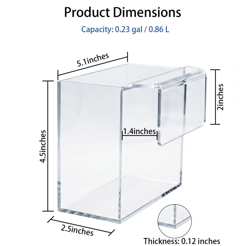FAWAYSHAAN Drip Acclimation Box for Fish & Shrimp, Small
