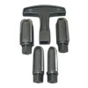 Decatur Pipe Reamer Set, 4 Bit Sizes with T-Handle