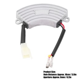 Buachois Arc-shaped Generator Voltage Regulator 250V 220μF Automatic Voltage Regulator AVR for 5KW - 6.5KW 168F to 170F Single Phase Phase Petrol Electric Generator