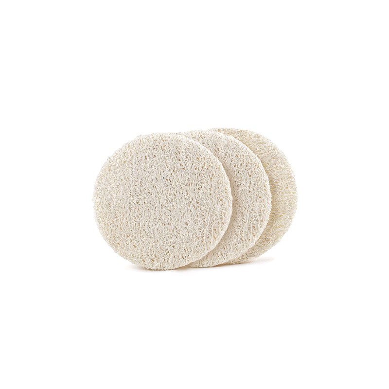 Earth Therapeutics Loofah Complexion Discs - 3 Pack