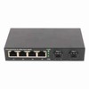 SFP Fiber Switch 6 Ports 10 100 1000M Self Adaptive