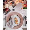 Fivent Floral Damask Rose Black Cutlery Set - 20 pcs