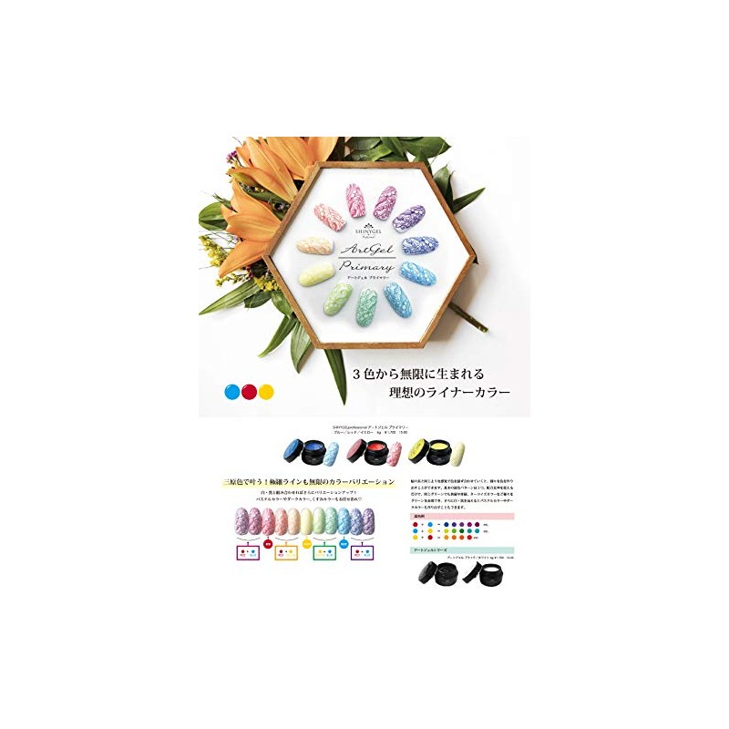 SHINYGEL Professional Shiny Gel, Blue (Color Gel for Art), 0.1